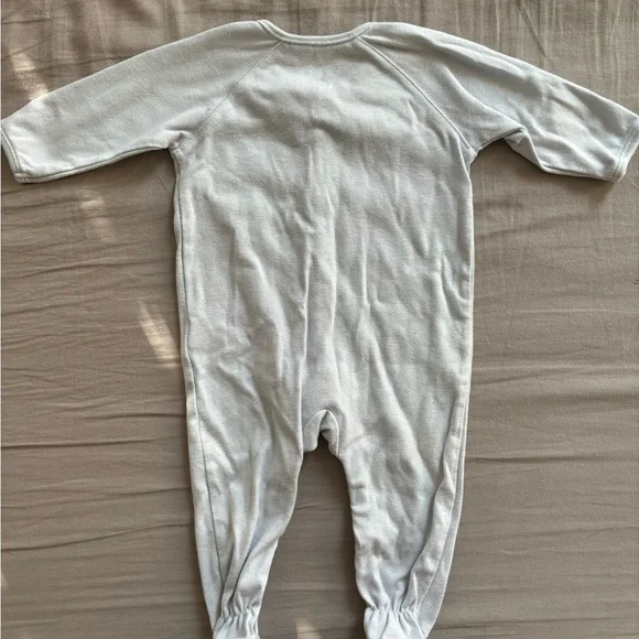Burberry baby footed sleeper size 3 months